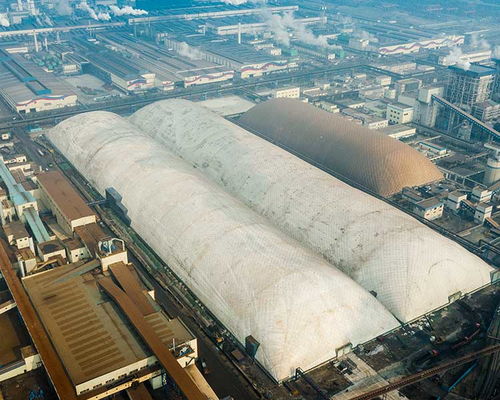 山东钢厂环保气膜结构设计 清露金华节能科技公司的创新实践